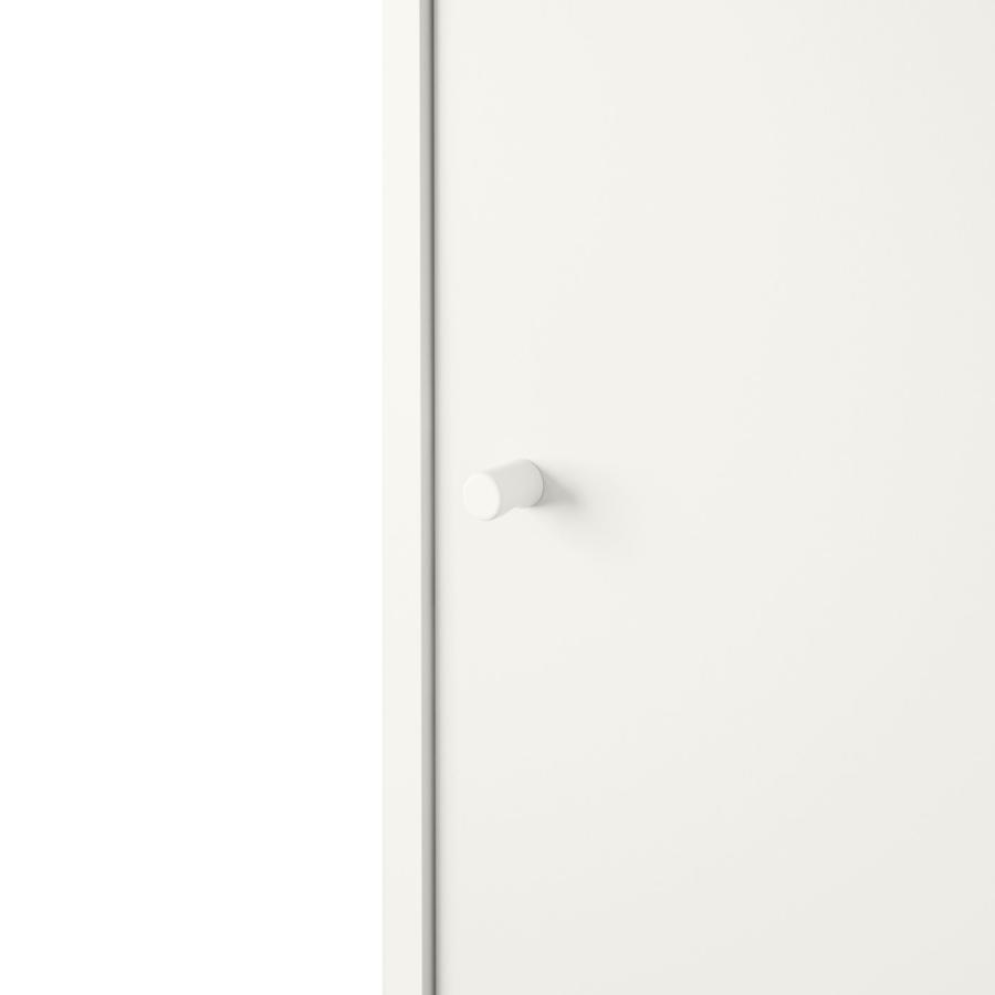 [IKEA/イケア/通販]KLEPPSTAD クレップスタード ワードローブ 引き戸付き, ホワイト, 117x176 cm[3](30437241)の画像