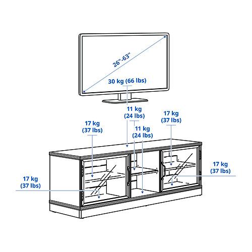 [IKEA/イケア/通販]LANESUND ラーネスンド テレビ台, グレーブラウン, 161x47x55 cm[3](30466554) |  | 08