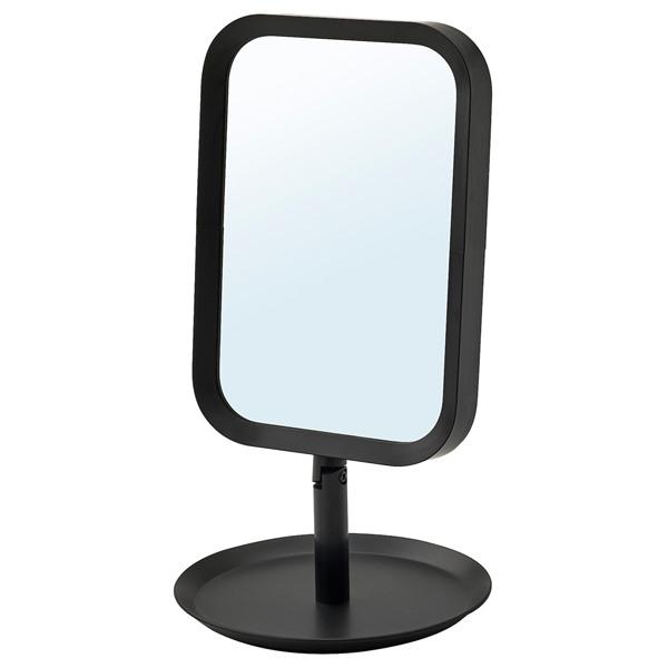 【IKEA/イケア/通販】LINDBYN リンドビーン テーブルミラー, ブラック[A](30486340) | 