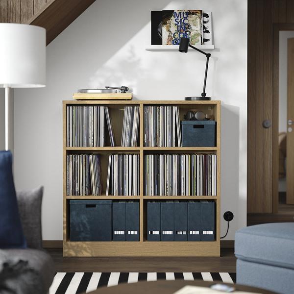 [IKEA/イケア/通販]TONSTAD トンスタードシェルフユニット, オーク材突き板,121x37x120 cm[GH](30489292) |  | 01