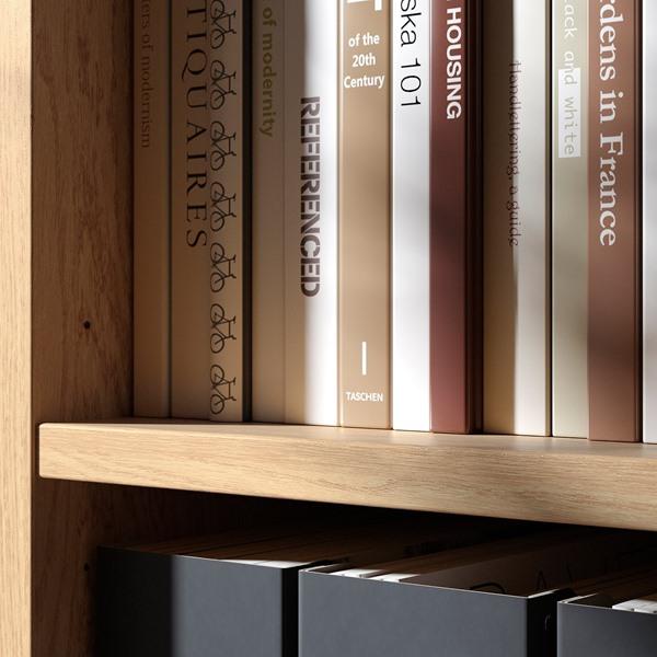 [IKEA/イケア/通販]TONSTAD トンスタードシェルフユニット, オーク材突き板,121x37x120 cm[GH](30489292) |  | 03