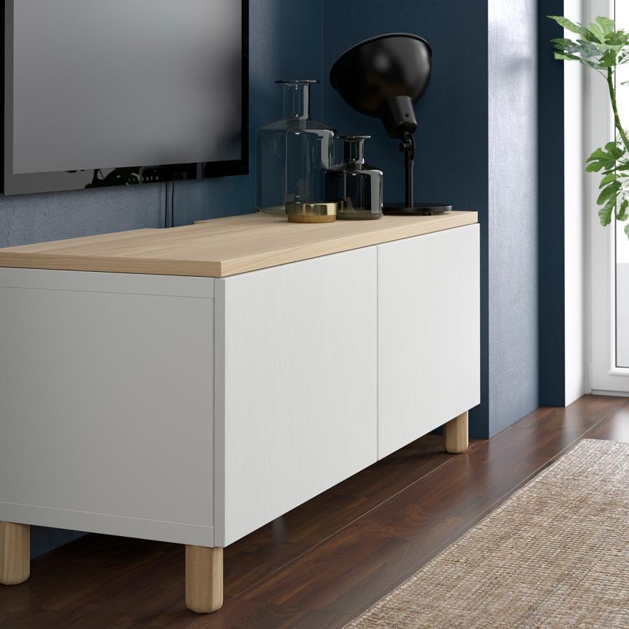 [IKEA/イケア/通販]BESTA ベストー テレビ用トップパネル, オーク材突き板, 120x42 cm[H](30496363) |  | 02