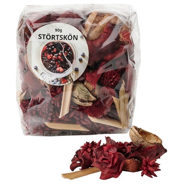 【IKEA/イケア/通販】STORTSKON ストールトショーン 香り付きポプリ, ベリー/レッド[A](30502769) | 