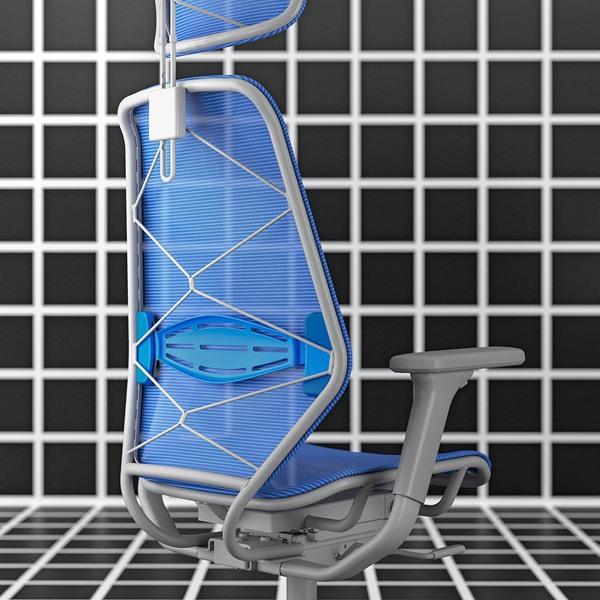 【IKEA/イケア/通販】STYRSPEL スティルスペル ゲーミングチェア, ブルー/ライトグレー[H](30506692) |  | 02