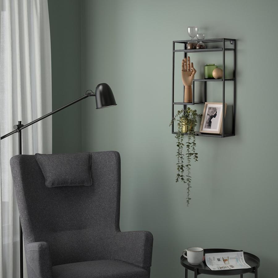 [IKEA/イケア/通販]LINDASEN リンドーセン ディスプレイシェルフ, チャコール, 40x60 cm[C](30515804) |  | 01
