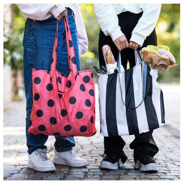 【IKEA/イケア/通販】SKYNKE スキンケ エコバッグ, レッド/ブラック[A](30517676) |  | 01