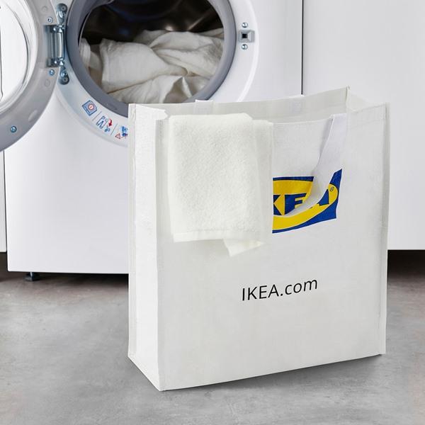 【IKEA/イケア/通販】KLAMBY クラムビー バッグ, ホワイト[C](30532587) |  | 02