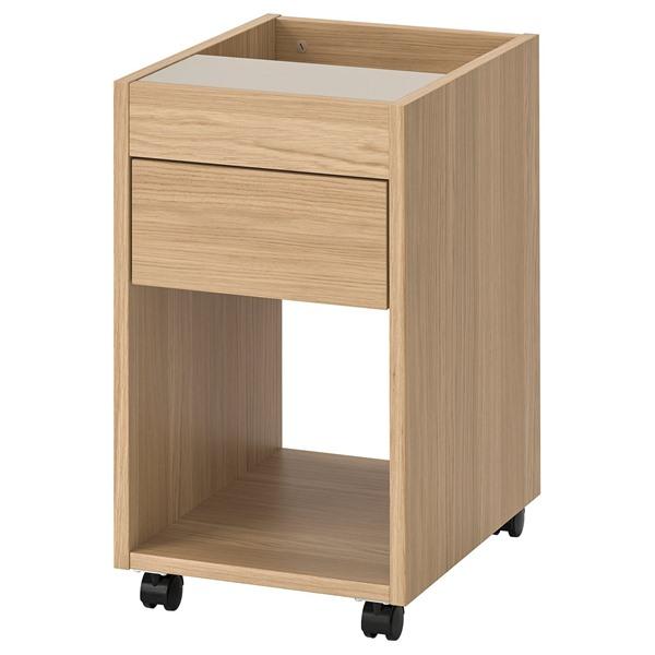 [IKEA/イケア/通販]TONSTAD トンスタード引き出しユニット キャスター付き, オーク材突き板,35x60 cm[D](30538570) | 