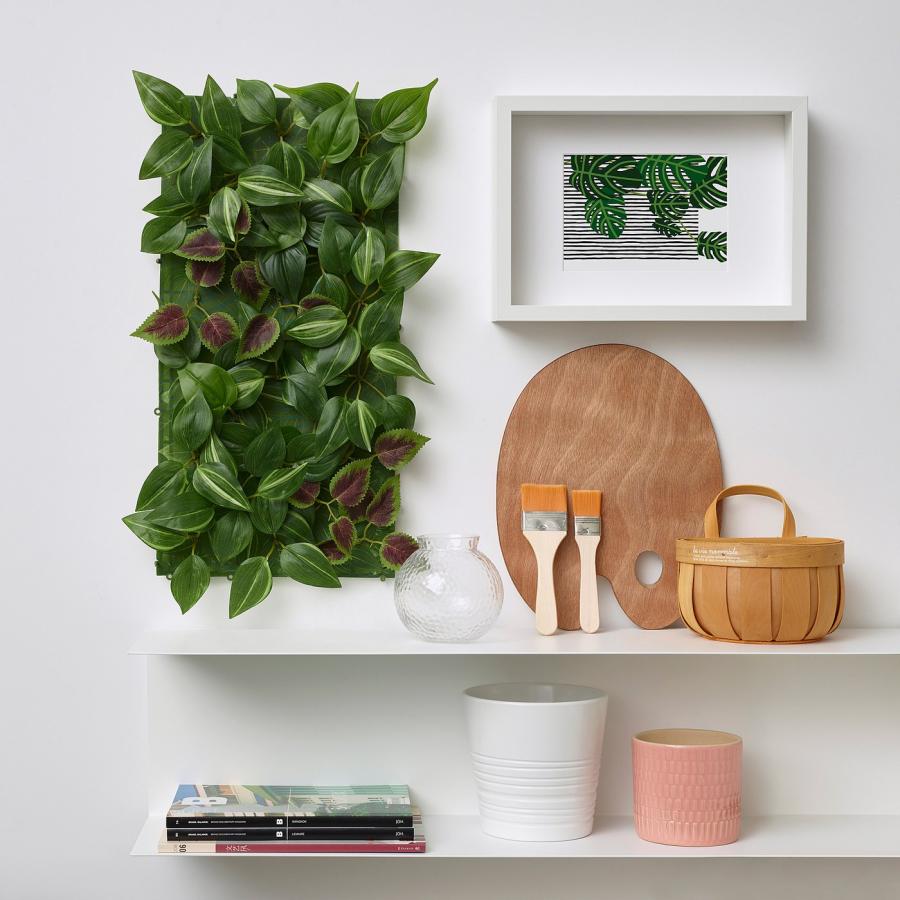 [IKEA/イケア/通販]FEJKA フェイカ アートプラント, 壁取り付け型/室内/屋外用 グリーン/ライラック, 26x26 cm[B](30546570) |  | 02