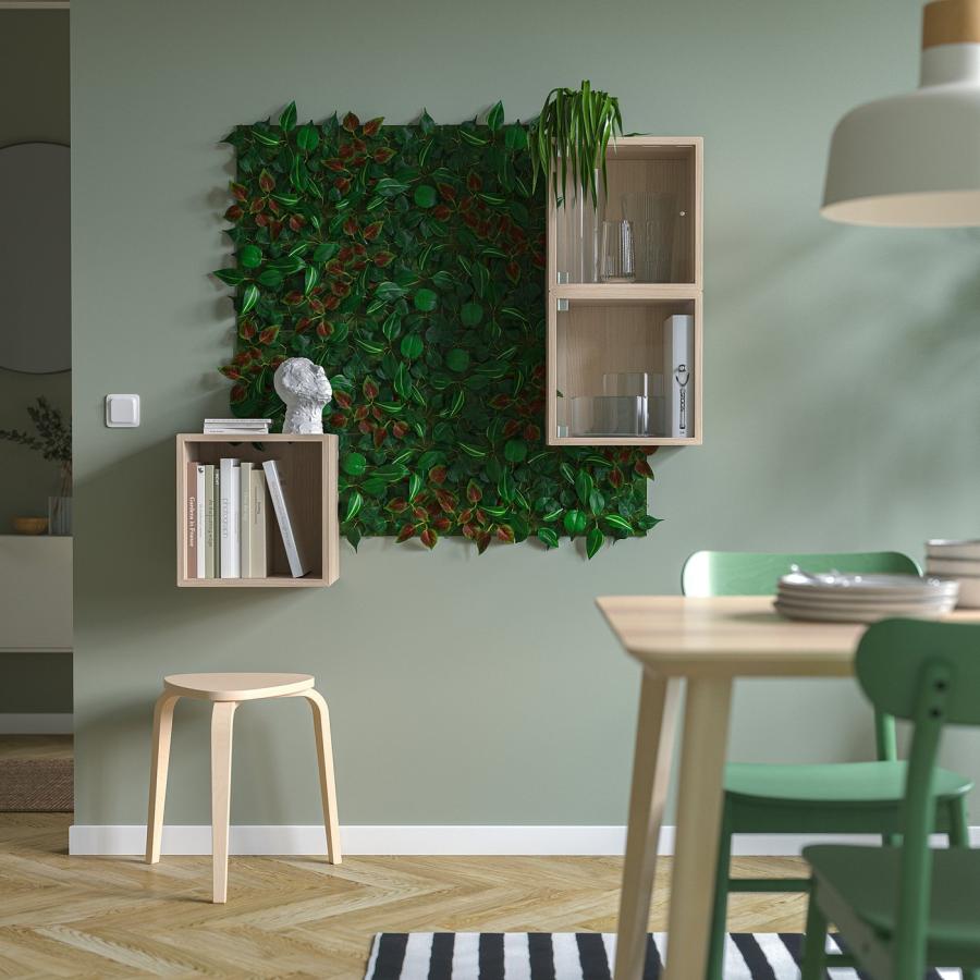 [IKEA/イケア/通販]FEJKA フェイカ アートプラント, 壁取り付け型/室内/屋外用 グリーン/ライラック, 26x26 cm[B](30546570) |  | 07