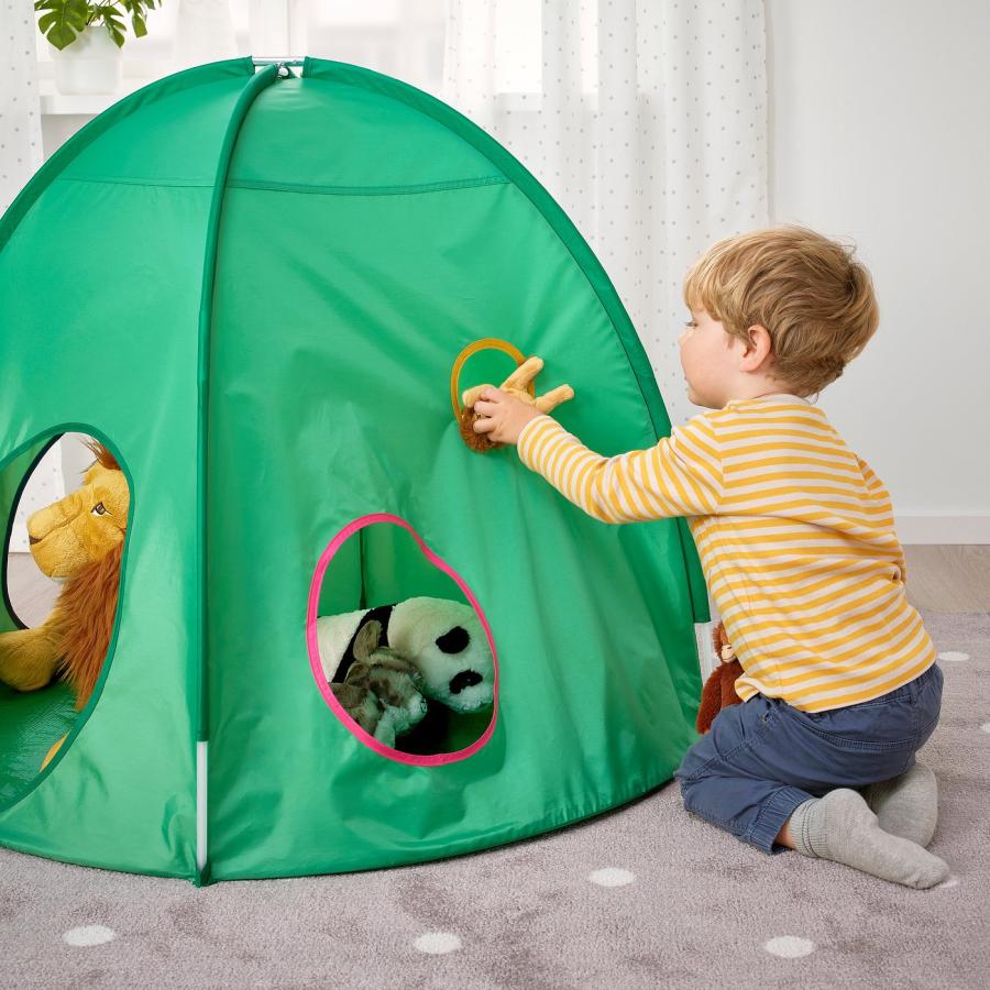 [IKEA/イケア/通販]DVARGMAS ドヴェリグモース 子ども用テント, グリーン[D](30547598) |  | 03
