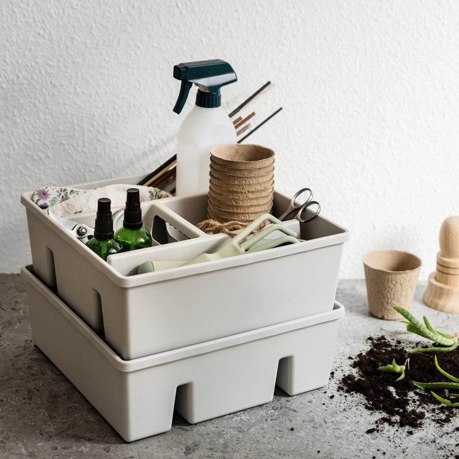 [IKEA/イケア/通販]FANGGRODA フォングローダ インサート 仕切り付き, ライトグレー, 30x30x11 cm[B](30559529) |  | 02