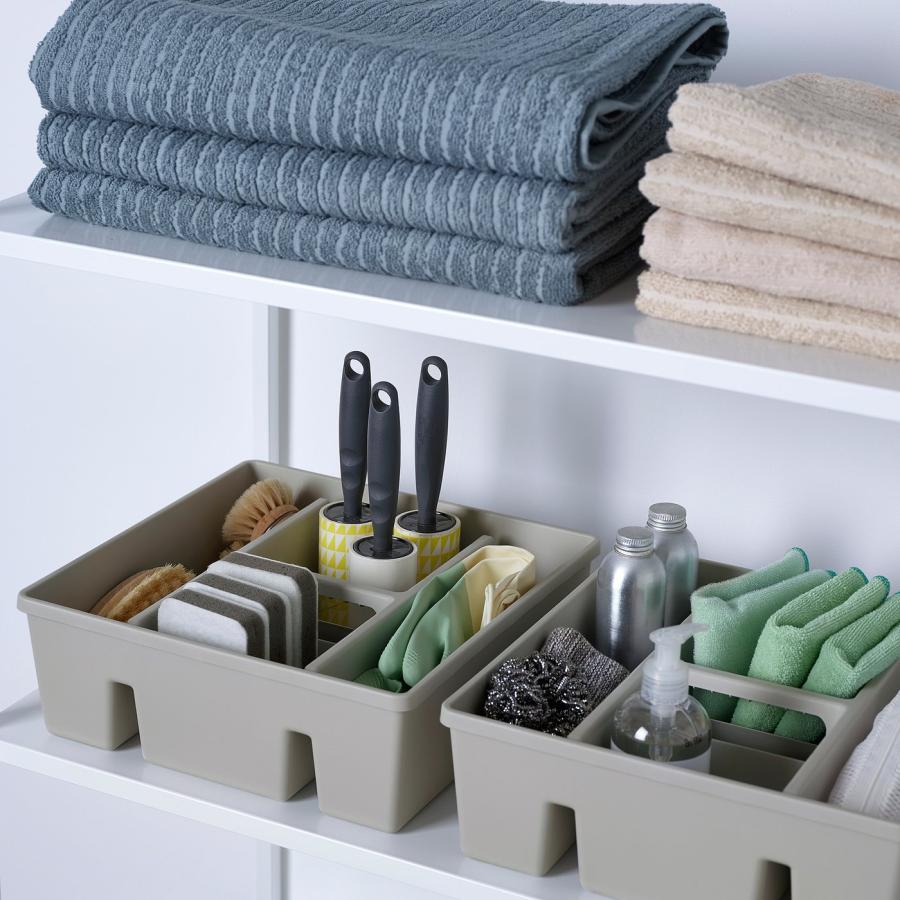 [IKEA/イケア/通販]FANGGRODA フォングローダ インサート 仕切り付き, ライトグレー, 30x30x11 cm[B](30559529) |  | 03