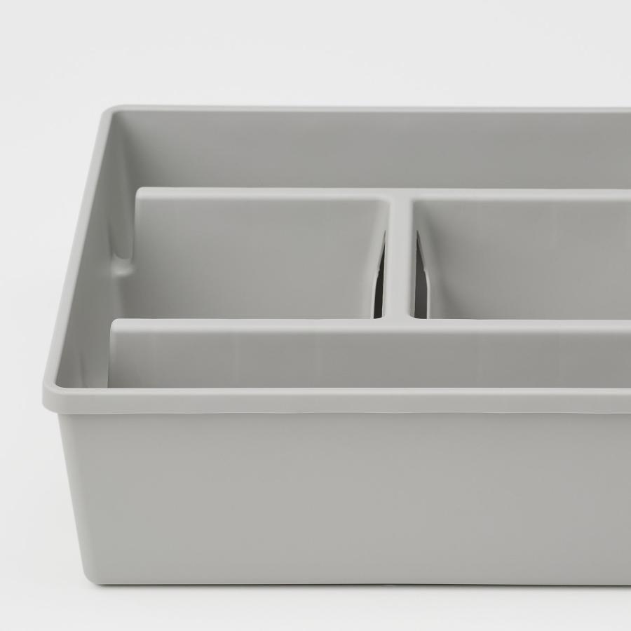 [IKEA/イケア/通販]FANGGRODA フォングローダ インサート 仕切り付き, ライトグレー, 30x30x11 cm[B](30559529) |  | 04