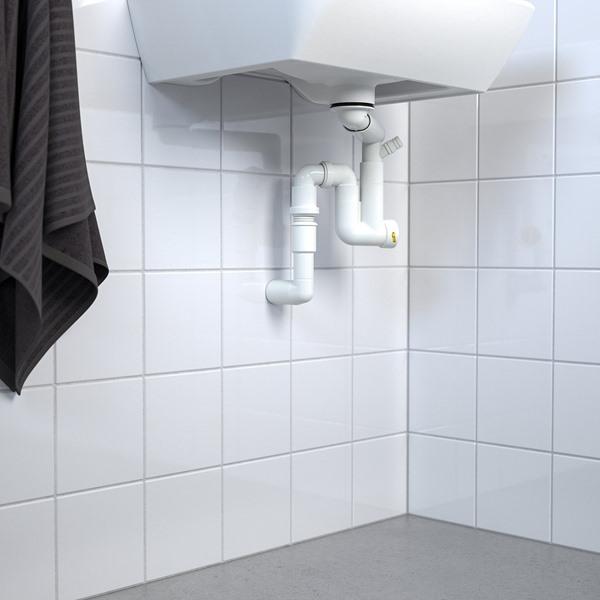 [IKEA/イケア/通販]RANNILEN レンニーレン排水トラップ フレキシブルパイプ付き 1ボウル[C](30562433) |  | 01