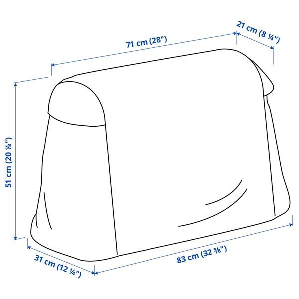 [IKEA/イケア/通販]ASPAREN アスパランカバー プランター用, 屋外用/透明ホワイト,83x51x31 cm[C](30562659) |  | 04