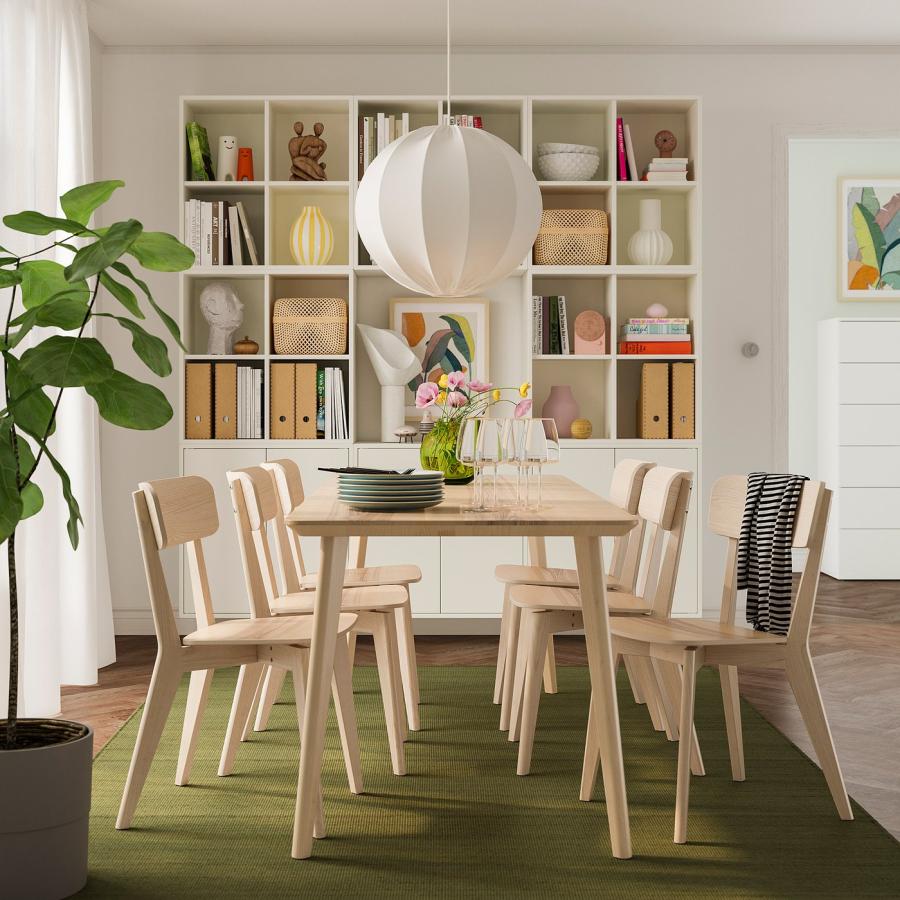 [IKEA/イケア/通販]LISABO リーサボー テーブル, アッシュ材突き板, 200x78 cm[C](30563772) |  | 01