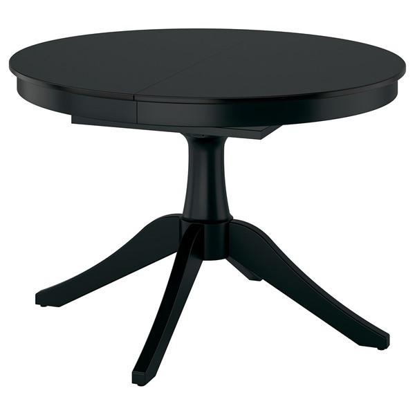 [IKEA/イケア/通販]ROSENTORP ローセントルプ伸長式テーブル, ブラック,110/155 cm[3](30568265) | 