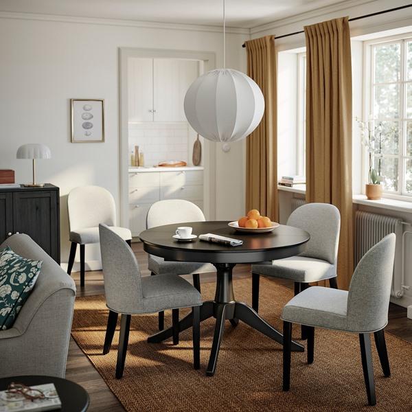 [IKEA/イケア/通販]ROSENTORP ローセントルプ伸長式テーブル, ブラック,110/155 cm[3](30568265) |  | 01