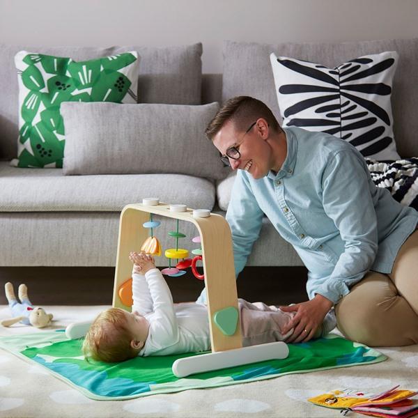 [IKEA/イケア/通販]LEKA レーカベビージム, バーチ材合板/マルチカラー[D](30575082) |  | 02