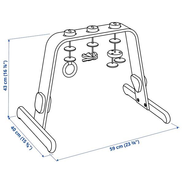 [IKEA/イケア/通販]LEKA レーカベビージム, バーチ材合板/マルチカラー[D](30575082) |  | 04