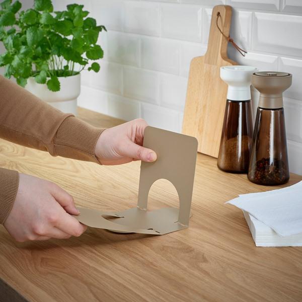 [IKEA/イケア/通販]SKOGSROR スコグスロールナプキンホルダー, ライトグレーブラウン,13x12 cm[A](30575157) |  | 03