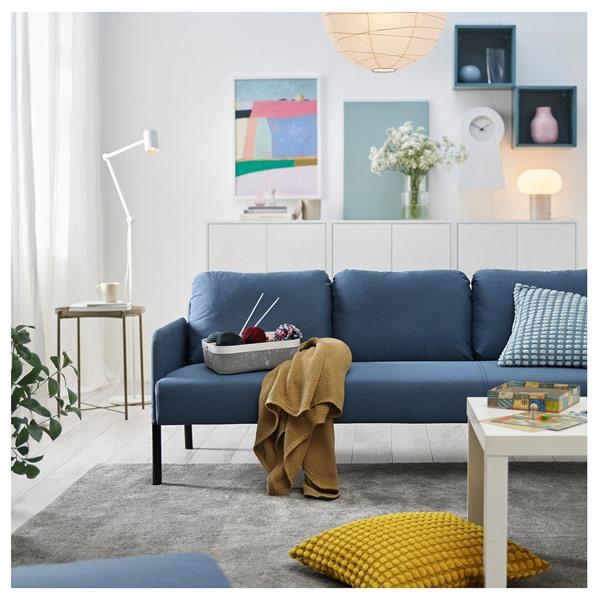 [IKEA/イケア/通販]GLOSTAD グロスタード3人掛けソファ, クニーサ ミディアムブルー[L](30595933) |  | 02