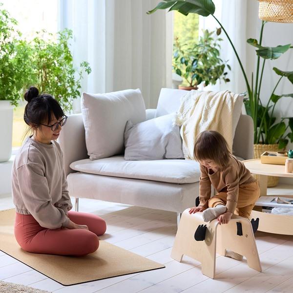[IKEA/イケア/通販]GREJSIMOJS グレイシモイス子ども用スツール, ムース形[D](30598960) |  | 01