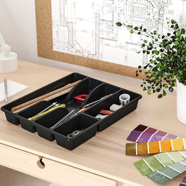 [IKEA/イケア/通販]SMACKER スメッケルカトラリートレイ, チャコール,31x26 cm[B](30601463) |  | 02