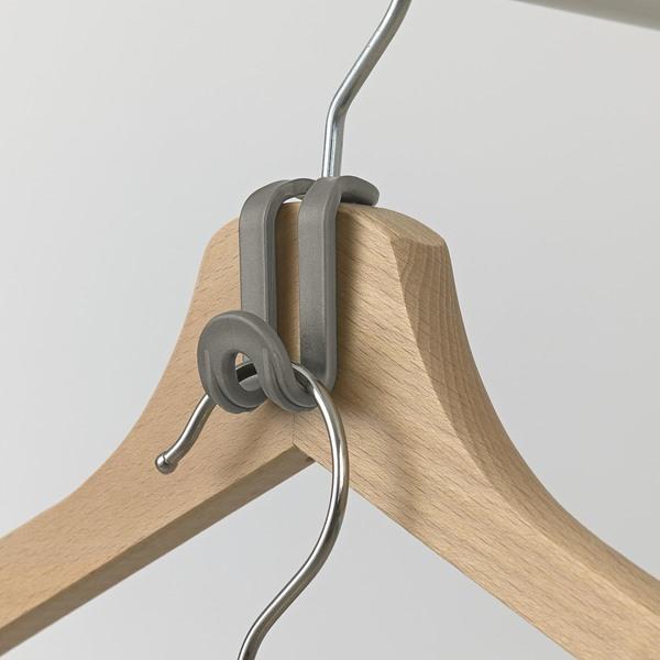 [IKEA/イケア/通販]OMTRENT オムトリントハンガーコネクター, グレー[A](30604895) |  | 03