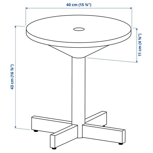 [IKEA/イケア/通販]GRIMSARBO グリムサルボサイドテーブル, パイン材合板/ブライトレッド[D](30606168) |  | 07