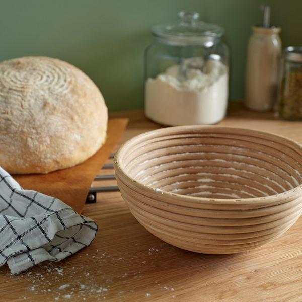 [IKEA/イケア/通販]BANDSLATTING バンドスレッティングバスケット パン発酵/パン用, 籐,22 cm[A](30607667) |  | 03