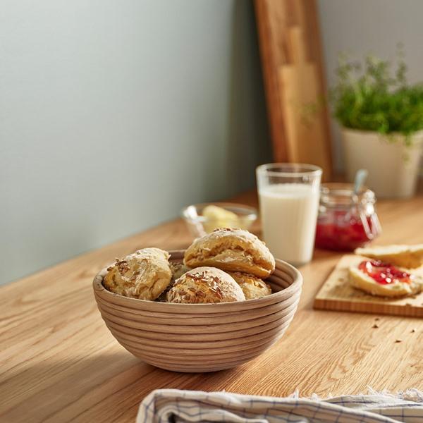 [IKEA/イケア/通販]BANDSLATTING バンドスレッティングバスケット パン発酵/パン用, 籐,22 cm[A](30607667) |  | 04