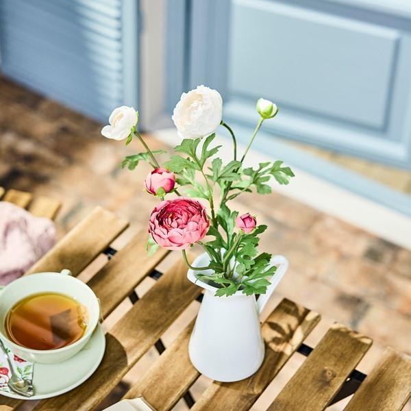 [IKEA/イケア/通販]SMYCKA スミッカ造花, 室内/屋外用 ラナンキュラス/ダークピンク,52 cm[C](30608313) |  | 02