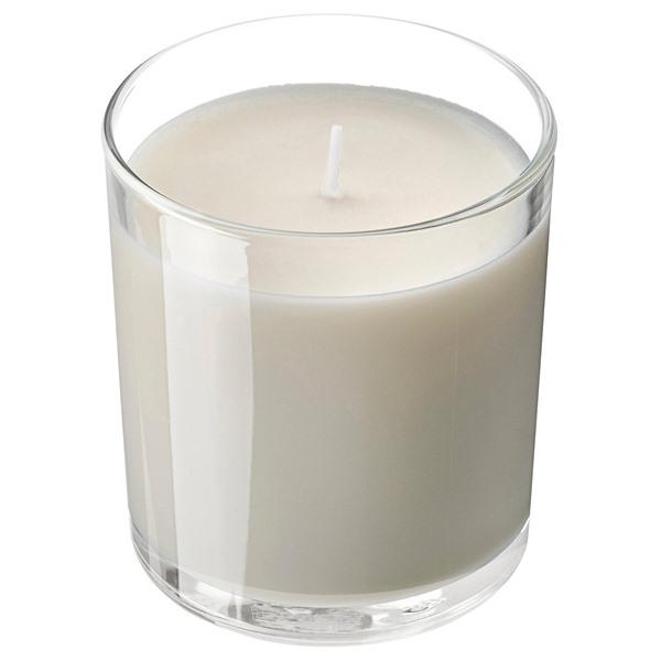 [IKEA/イケア/通販]LOTSFAGEL ロッツフォーゲルアロマキャンドル グラス入り, バニラ ペールベージュ,……[A](30608370) | 