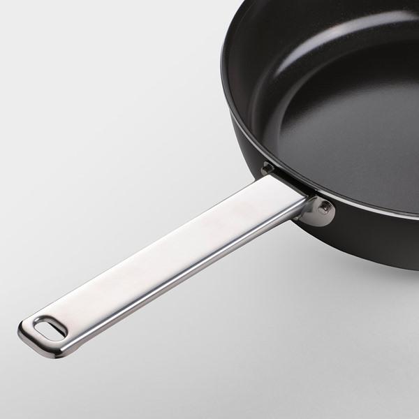 [IKEA/イケア/通販]GULDORING グルドーリングソテーパン ふた付, こびりつき防止加工 ガラス/ブラック……[C](30609478) |  | 02