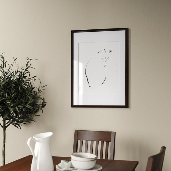[IKEA/イケア/通販]KLOTKORSBAR クロートコルスベルフレーム, オーク調/ダークブラウン,50x70 cm[D](30610085) |  | 02