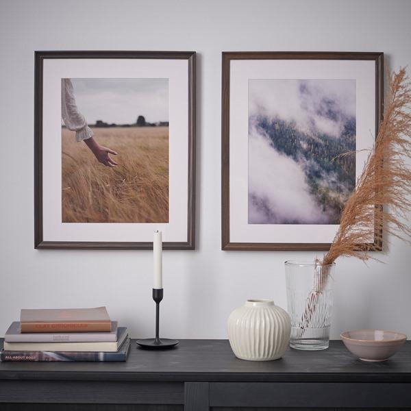 [IKEA/イケア/通販]KLOTKORSBAR クロートコルスベルフレーム, オーク調/ダークブラウン,50x70 cm[D](30610085) |  | 04