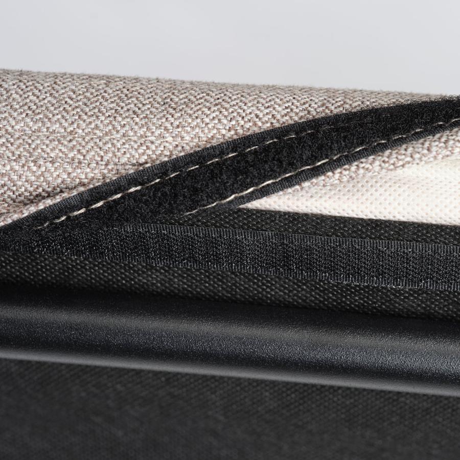 [IKEA/イケア/通販]GROTAN グロートーン ベンチ 背もたれ付き, ティッブレビ ダークベージュ[G](30621121) |  | 02