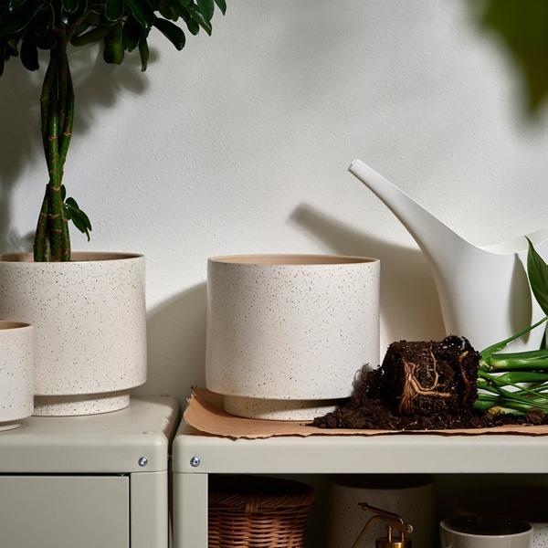 [IKEA/イケア/通販]SANDKORSBAR サンドコルスベル鉢カバー, 室内/屋外用/ベージュ,19 cm[B](30621828) |  | 02