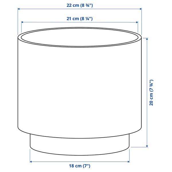 [IKEA/イケア/通販]SANDKORSBAR サンドコルスベル鉢カバー, 室内/屋外用/ベージュ,19 cm[B](30621828) |  | 05