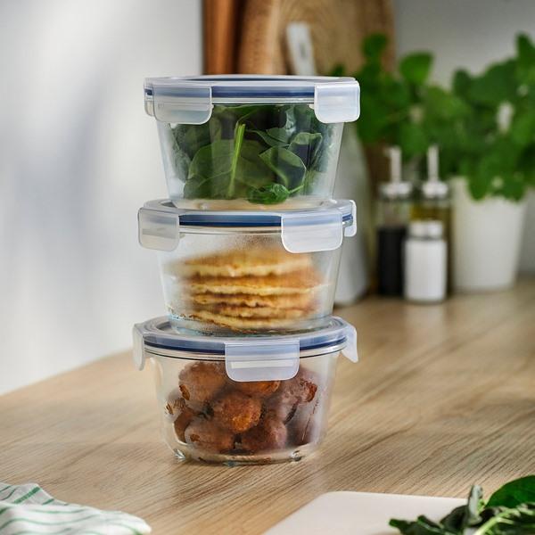 [IKEA/イケア/通販]IKEA 365+保存容器 ふた付き, 丸形/ガラス,600 ml[B](30623832) |  | 01
