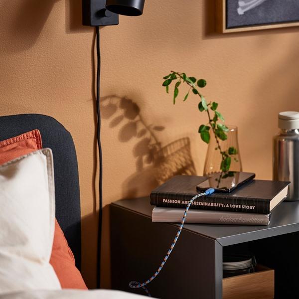 [IKEA/イケア/通販]LILLHULT リルフルトUSB-A - USB-C, ブルー/オレンジ,1.5 m[A](30625218) |  | 02