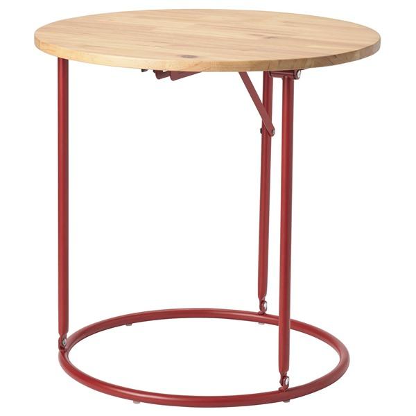 [IKEA/イケア/通販]KOMPISHANG コンピスヘングサイドテーブル, レッド パイン材,50 cm[E](30628820) | 
