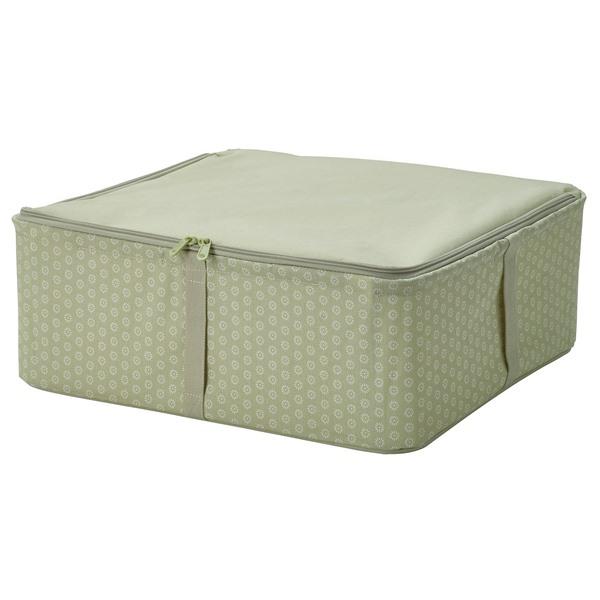 [IKEA/イケア/通販]HEMMAFIXARE ヘマフィクサレ 収納ケース, フラワー/ペールグレーグリーン, 44x51x19 cm[D](30630446) | 