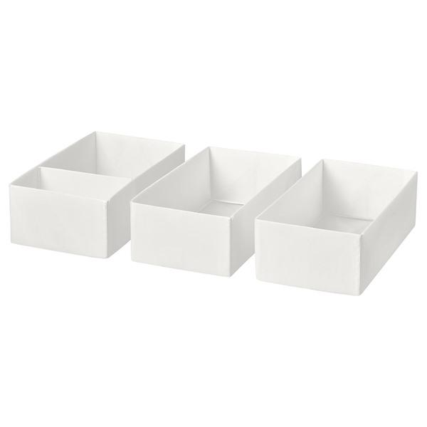 [IKEA/イケア/通販]SKUBB スクッブ ボックス3個セット, ホワイト, 20x38x12 cm[A](30630583) | 