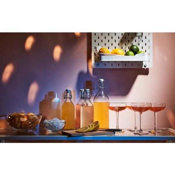 【IKEA/イケア/通販】KORKEN コルケン ボトル ふた付き, クリアガラス[A](00322473) |  | 03