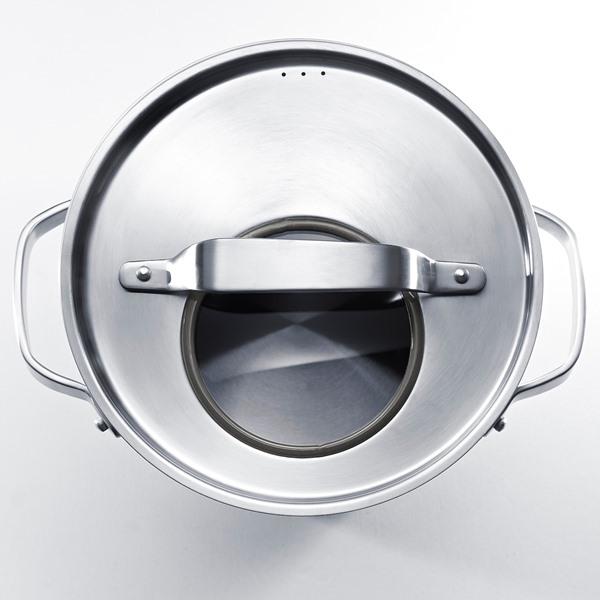 【IKEA/イケア/通販】SENSUELL センスエル 鍋 ふた付き, ステンレススチール/グレー[B](00324556) |  | 03