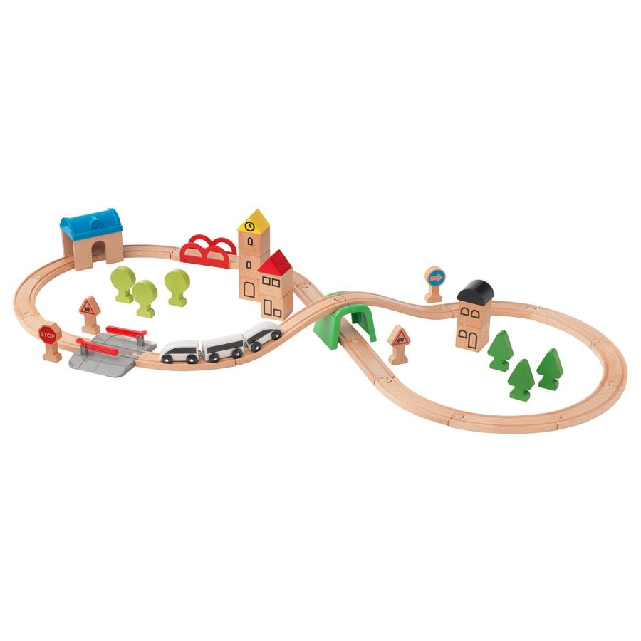 [IKEA/イケア/通販]LILLABO リラブー 列車 レール付き 45点セット[B](00330067) | 
