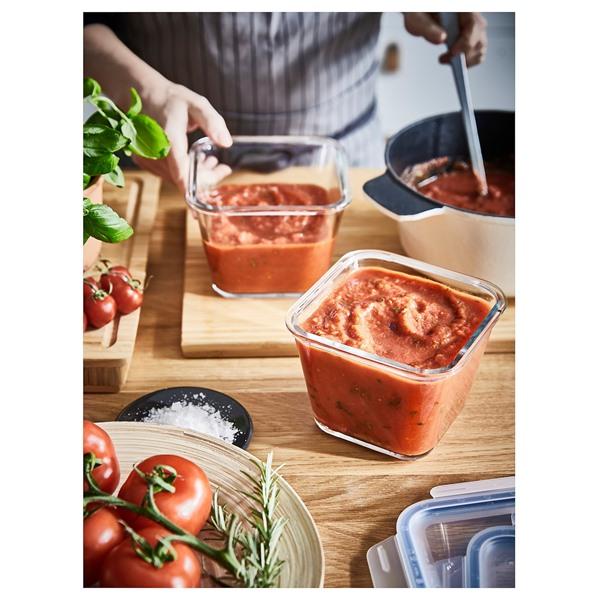 【IKEA/イケア/通販】IKEA 365+ 保存容器, 正方形/ガラス[A](00359211) |  | 01